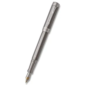 Parker Duofold Prestige Ruthenium gemeißelte Spitze F